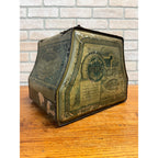 1900s Cough Drops General Advertising Drug Store Display Tin EJ Hoadley Hartfield Con