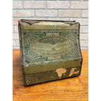 1900s Cough Drops General Advertising Drug Store Display Tin EJ Hoadley Hartfield Con