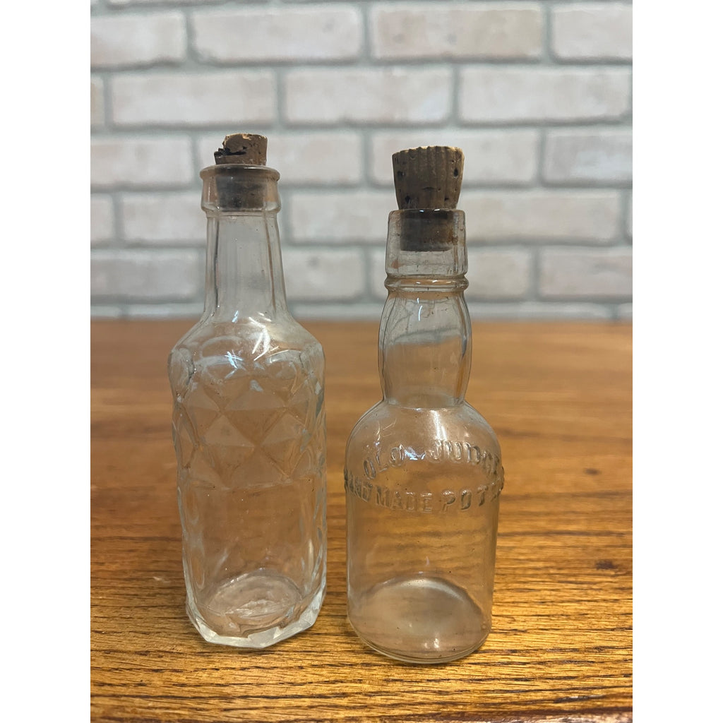 Old Judge Handmade Pot Still Whiskey Sample Bottle Potstill Miniature + Other