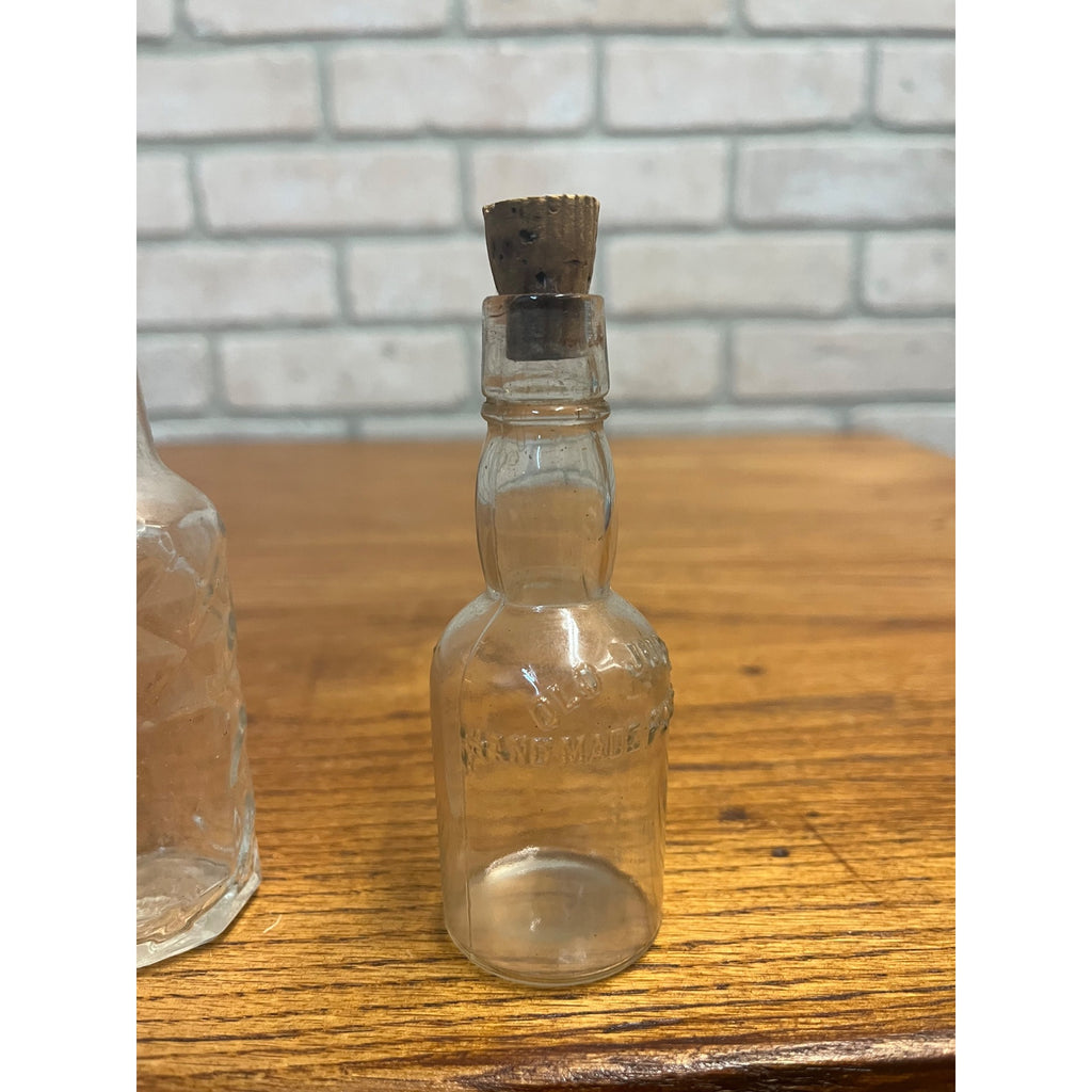 Old Judge Handmade Pot Still Whiskey Sample Bottle Potstill Miniature + Other