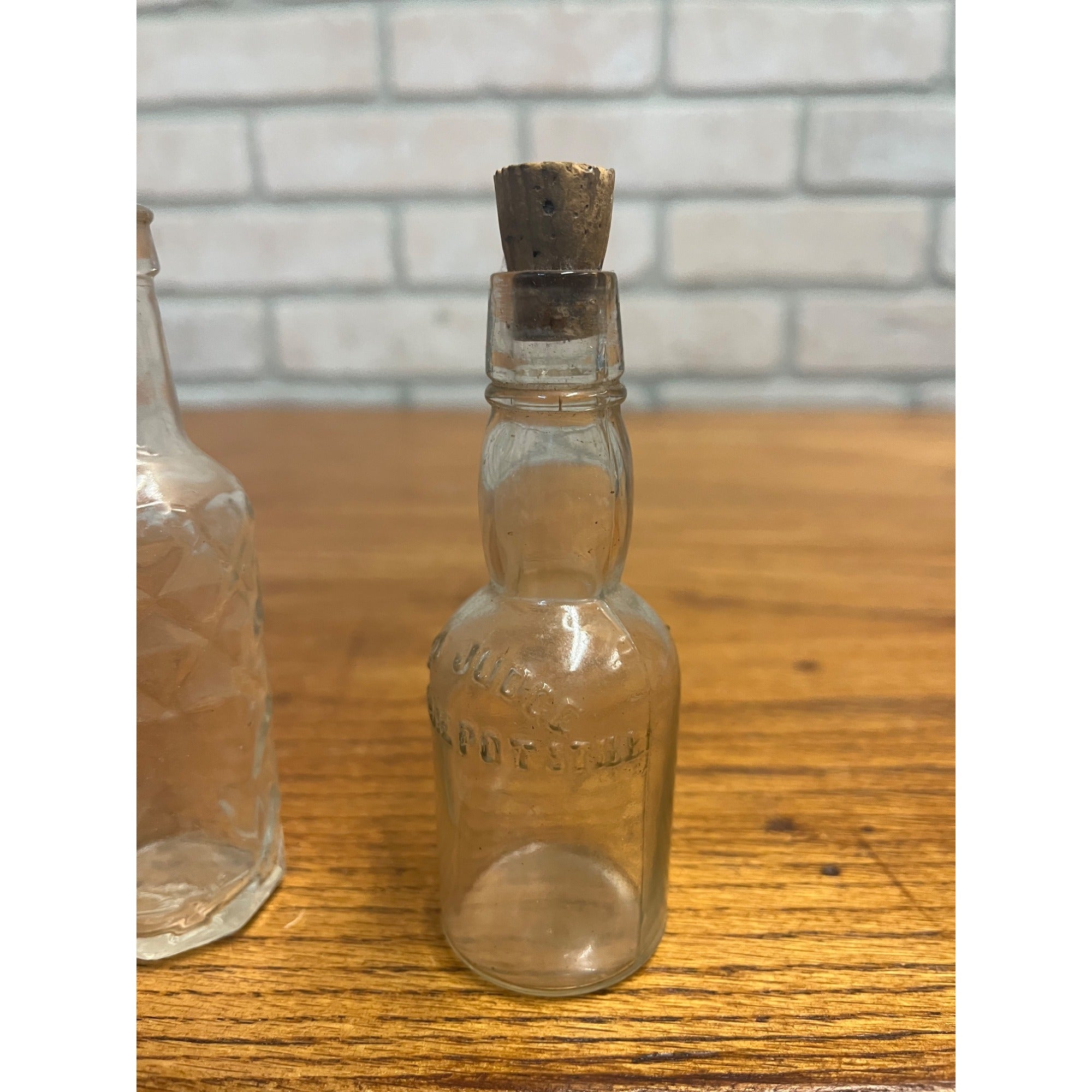 Old Judge Handmade Pot Still Whiskey Sample Bottle Potstill Miniature + Other