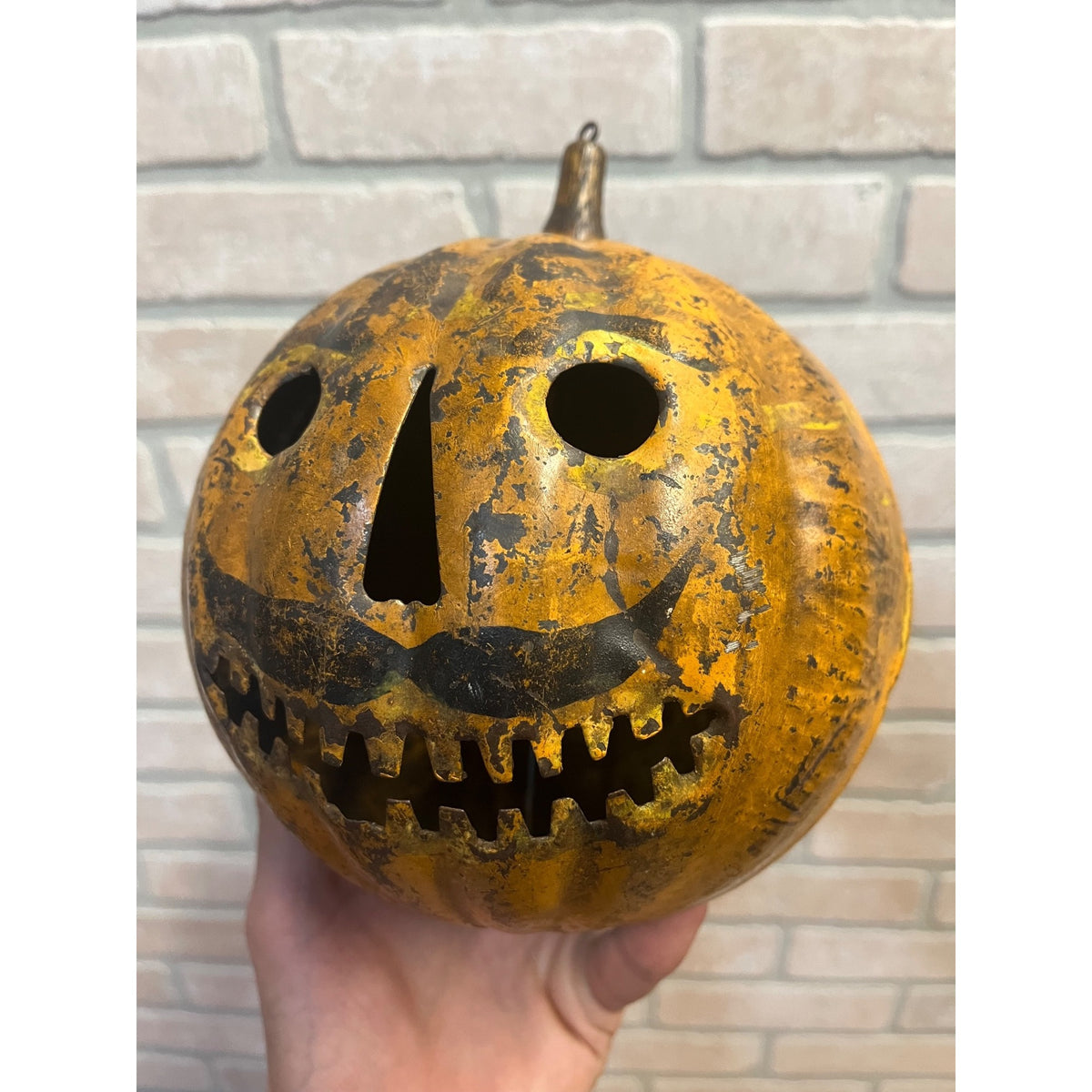 RARE Antique 1900s Halloween Jack o' Lantern JOL Toledo Parade Torch  Antique