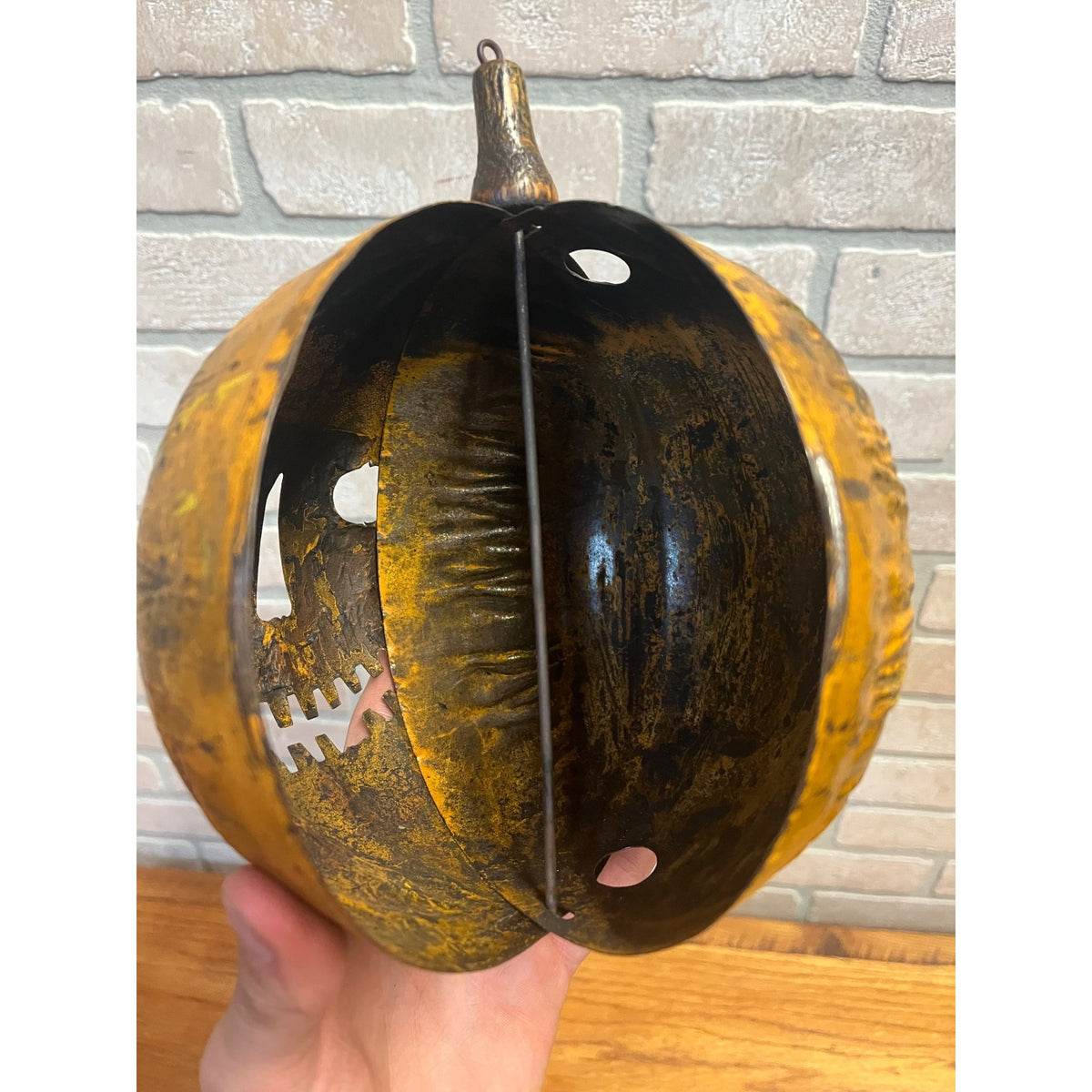 RARE Antique 1900s Halloween Jack o' Lantern JOL Toledo Parade Torch  Antique