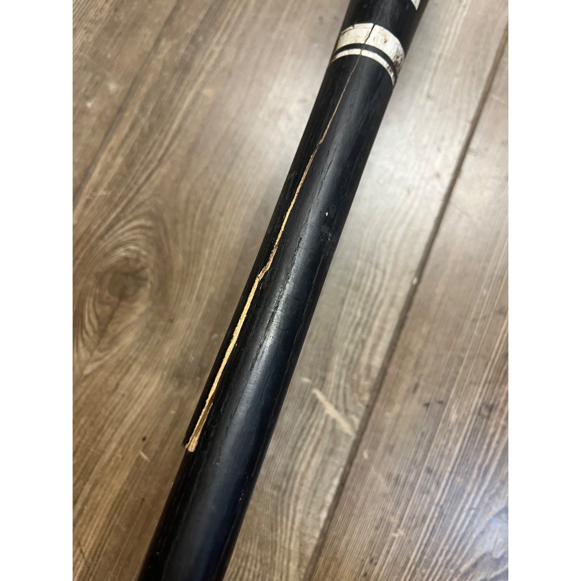 David Gibralter Signed Game Used Baseball Bat MLB Pro Boston Red Sox