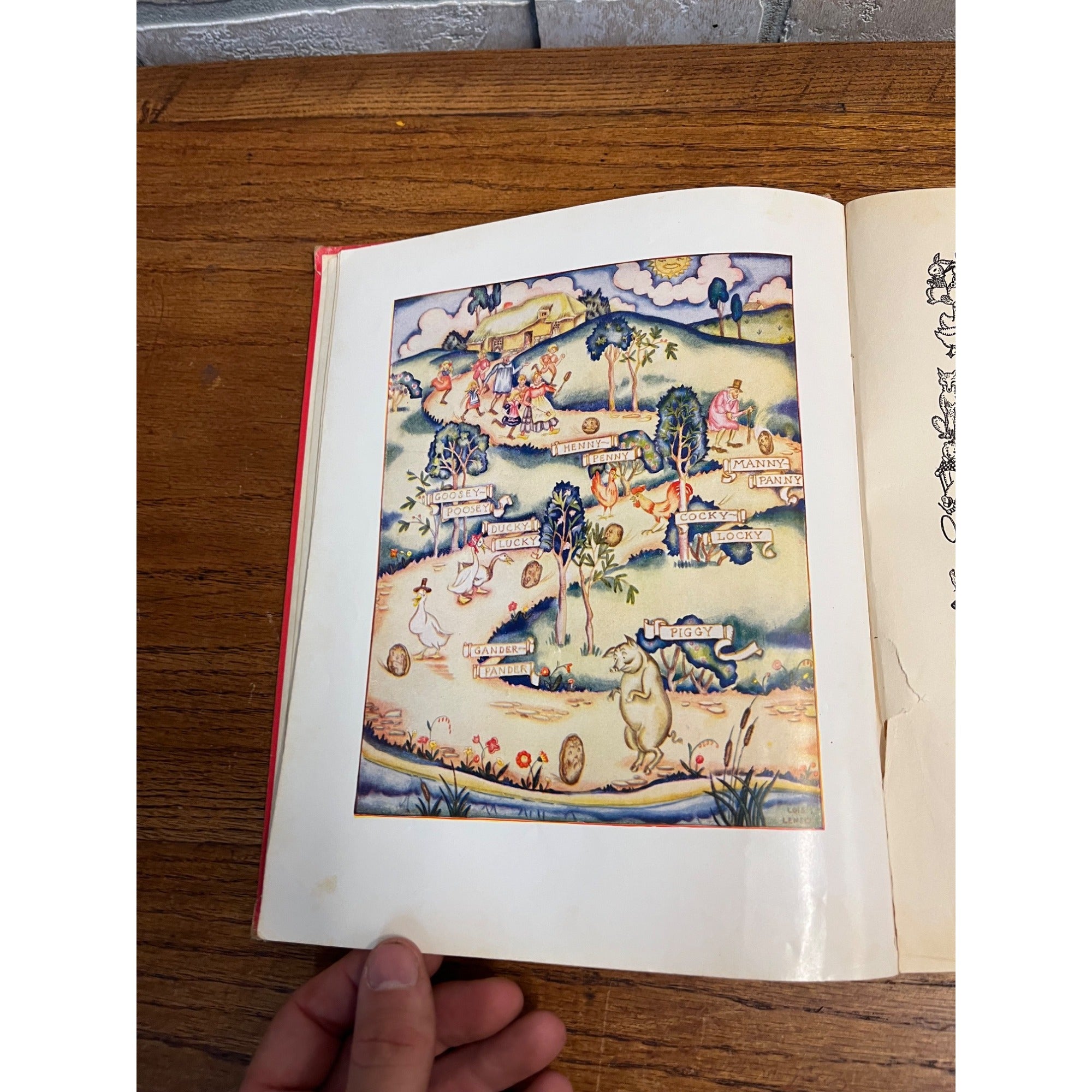 Vintage 1925 Chimney Corner Stories Children's Book Hardcover Hutchinson