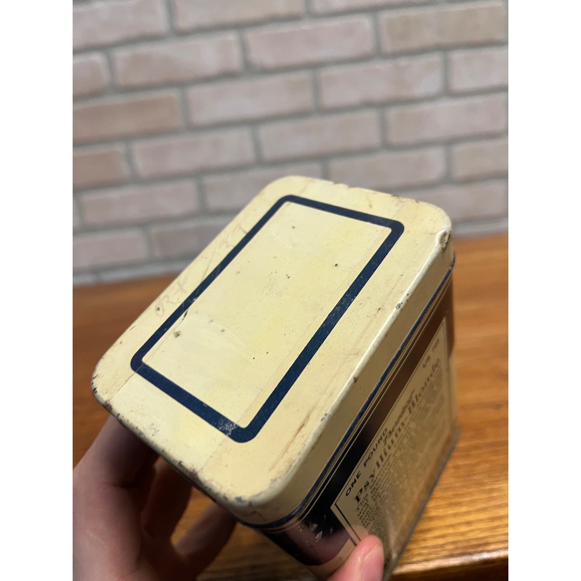 Vintage United Drug Co. Medicine Tin Can Indian Seed Druggist