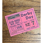 1962 Churchill Downs Kentucky Derby Day Clubhouse Box Seat Ticket Stub