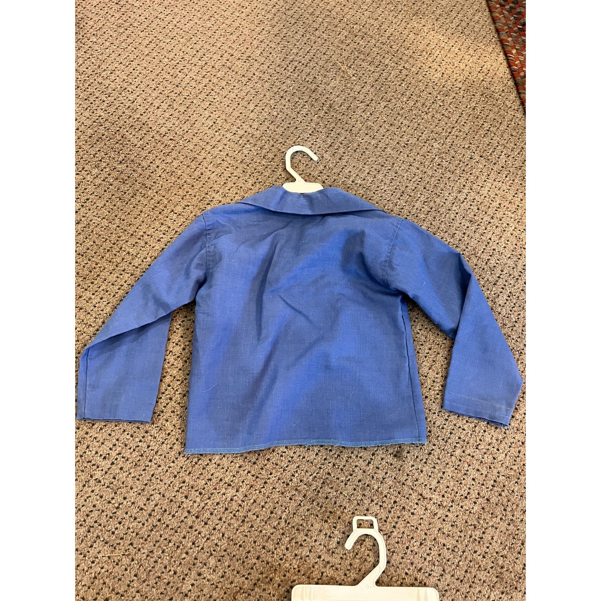 Vintage Blue Lone Ranger Halloween Costume Cowboy Size 8 EN 18985 1950s