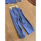 Vintage Blue Lone Ranger Halloween Costume Cowboy Size 8 EN 18985 1950s