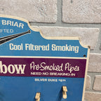 Dr Grabow Vintage Pipe Tobacco Smoking Display Stand Sign Retail Advertising.