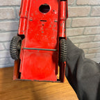 Vintage Buddy L Pressed Steel Toy Zoo Red Pickup Truck Toy -- Parts/Repair