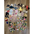 Huge Barbie Doll Clothes Accessories Lot Shoes Camping Food Mattel Mixed Estate