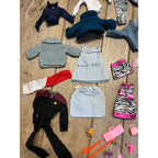 Huge Barbie Doll Clothes Accessories Lot Shoes Camping Food Mattel Mixed Estate