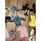 Huge Barbie Doll Clothes Accessories Lot Shoes Camping Food Mattel Mixed Estate