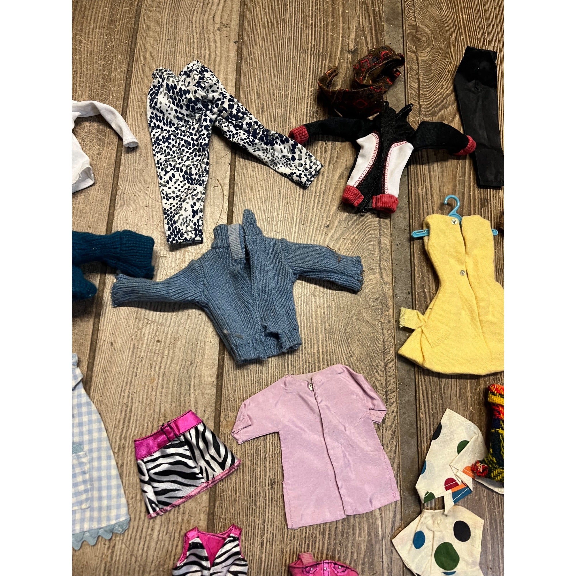Huge Barbie Doll Clothes Accessories Lot Shoes Camping Food Mattel Mixed Estate