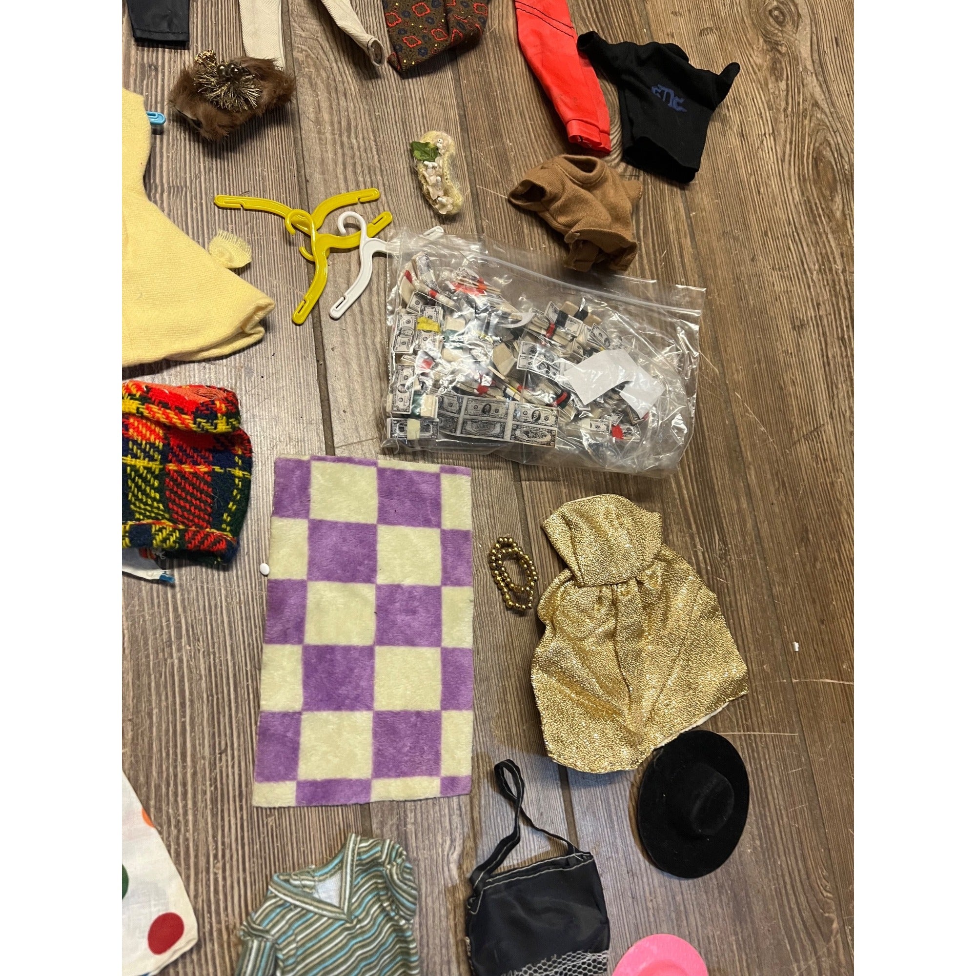 Huge Barbie Doll Clothes Accessories Lot Shoes Camping Food Mattel Mixed Estate