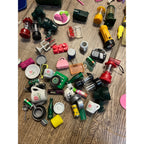 Huge Barbie Doll Clothes Accessories Lot Shoes Camping Food Mattel Mixed Estate