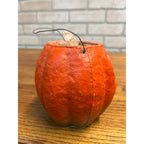 Vintage Halloween Paper Mache Jack O' Lantern JOL Choir Boy 4.5"