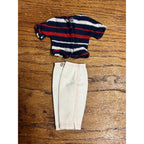 Vintage 1960s Ideal Tammy Doll Family Picnic Party Outfit Top & Pants