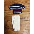Vintage 1960s Ideal Tammy Doll Family Picnic Party Outfit Top & Pants
