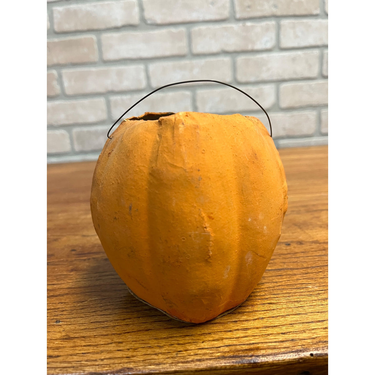 Antique Vintage Halloween German Jack o' Lantern JOL 4.5" Pressed Cardboard