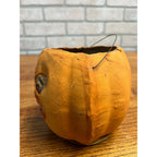 Antique Vintage Halloween German Jack o' Lantern JOL 4.5" Pressed Cardboard