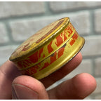 Vintage Early 1900s Heather Red Rouge, Heather Co, Jersey City, New Jersey Tin