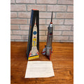 Vintage Tinplate Space Rocket Holdraketa 1960s Hungarian Moon Rocket With Box