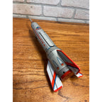 Vintage Tinplate Space Rocket Holdraketa 1960s Hungarian Moon Rocket With Box