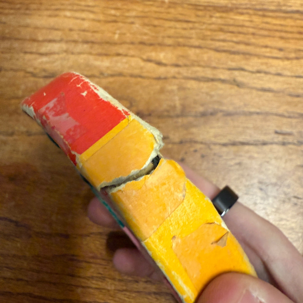 Lot of 2 Vintage Cat & Mouse Dexterity Toy Puzzle Pocket Game Made in Japan