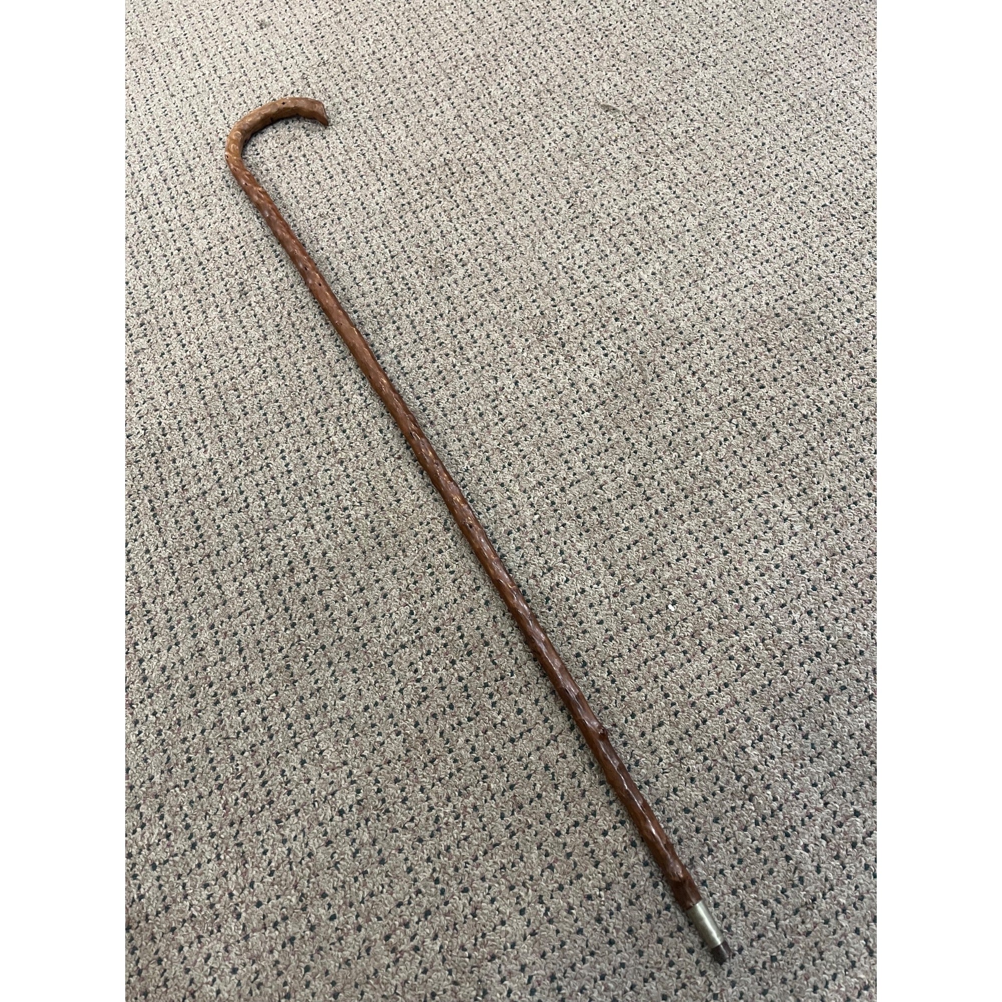 Vintage Knobby Wood Walking Cane Stick 36" Antique Wooden Unique