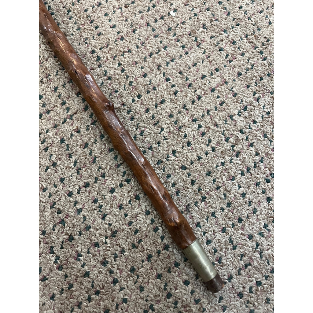 Vintage Knobby Wood Walking Cane Stick 36" Antique Wooden Unique