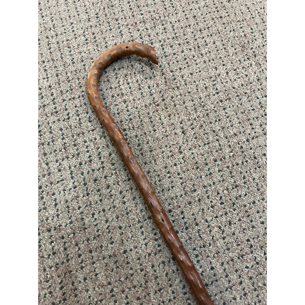 Vintage Knobby Wood Walking Cane Stick 36" Antique Wooden Unique