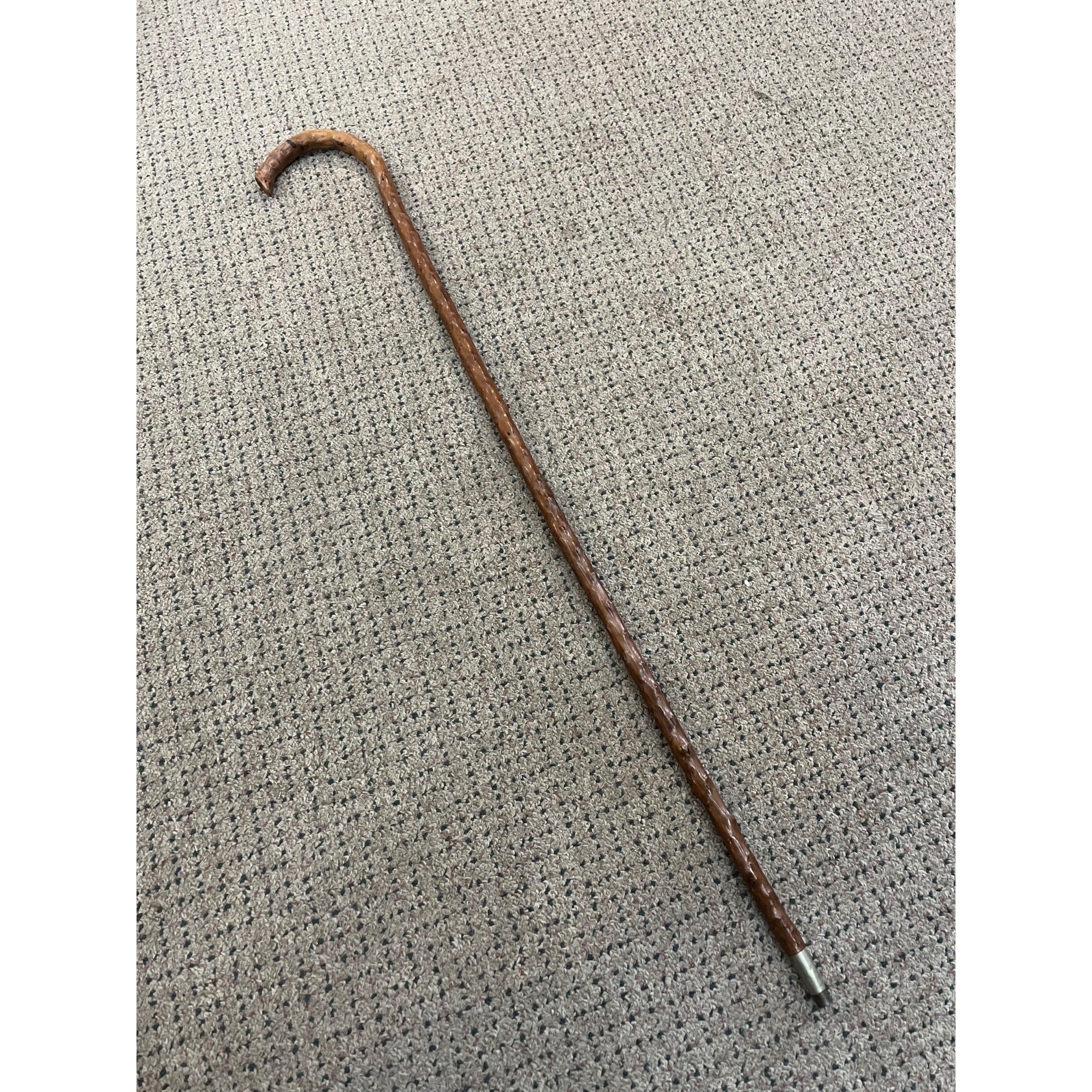 Vintage Knobby Wood Walking Cane Stick 36" Antique Wooden Unique