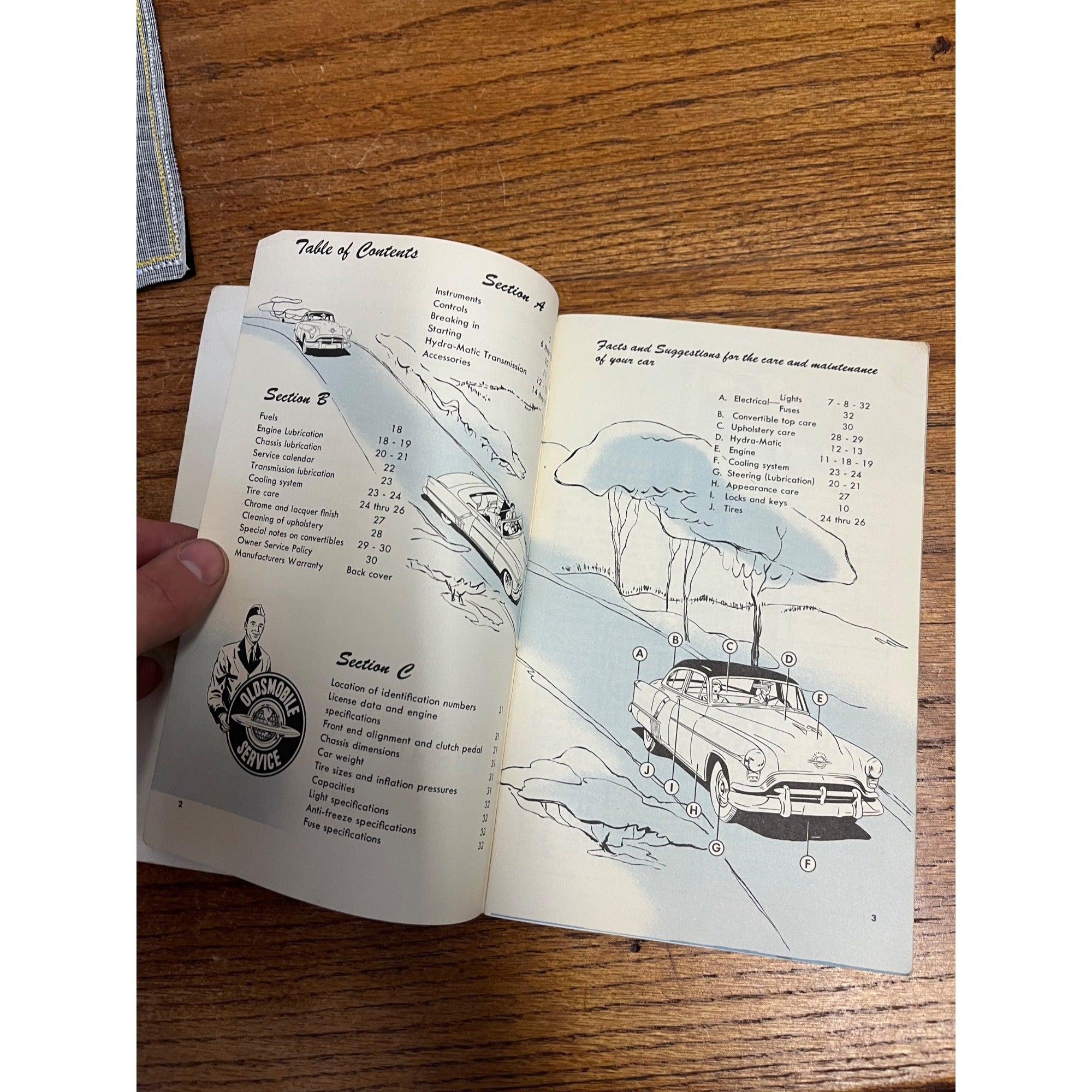 1952 Oldsmobile Owners Manual User Guide Reference Operator Book OEM
