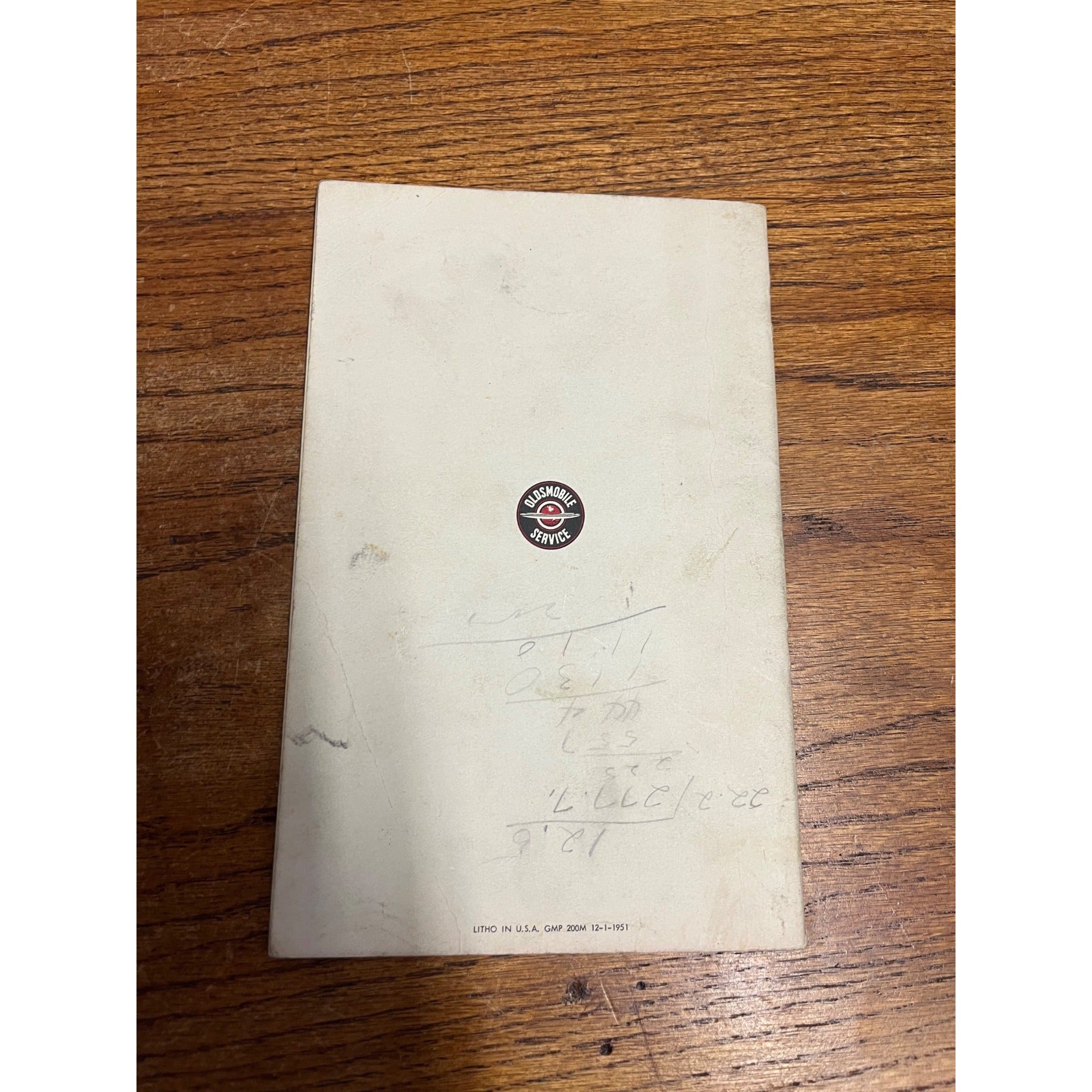 1952 Oldsmobile Owners Manual User Guide Reference Operator Book OEM