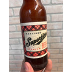 Marathon Superfine Beer Marathon City Brewing Co. Wi. Beer Bottle 8oz
