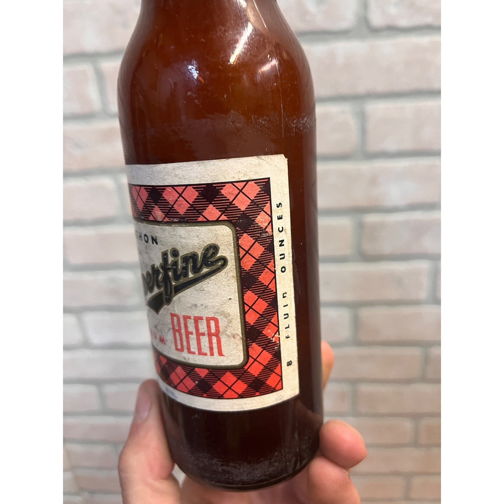 Marathon Superfine Beer Marathon City Brewing Co. Wi. Beer Bottle 8oz