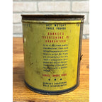 Vintage 1950s Durkee's Vegetable Shortening Advertising Kitchen Tin 3lb Frying