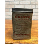 RARE Antique c1910s Galltee Quack Medicine Tin Can Milwaukee Wisconsin