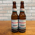 Vintage Rhinelander Export Premium Beer Bottles Lot (2) w/ Labels 1960s Wis WI