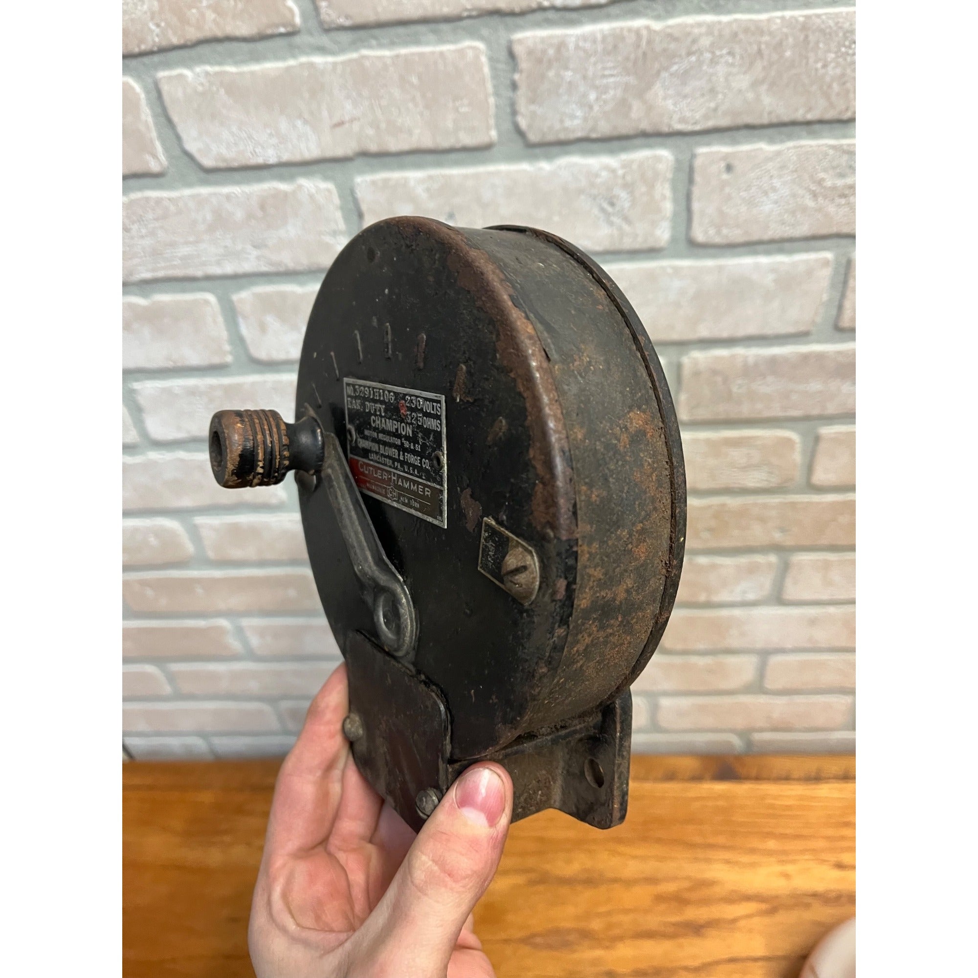 Vintage Cutler Hammer Champion Blower & Forge Motor Regulator - Blacksmith