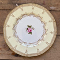 Vintage Nelson by Royal Worcester Porcelain China 10.5" Dinner Plate c1937 Gold