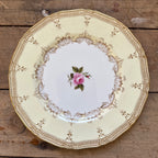 Vintage Nelson by Royal Worcester Porcelain China 10.5" Dinner Plate c1937 Gold