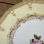 Vintage Nelson by Royal Worcester Porcelain China 10.5" Dinner Plate c1937 Gold