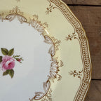 Vintage Nelson by Royal Worcester Porcelain China 10.5" Dinner Plate c1937 Gold