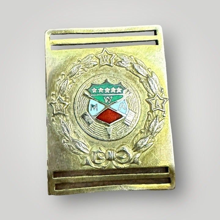 1906 - 1916 MODERN WOODMEN OF AMERICA WATCH FOB SLIDE ON