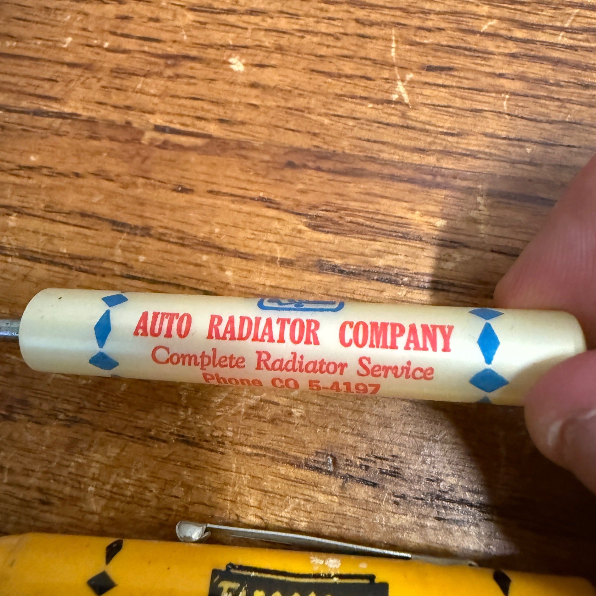 (2) Advertising Mini Screwdrivers Firestone Radiators Salesman Samples