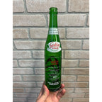 SCARCE 14 oz SUN DROP GOLDEN GIRL Cola soda bottle ACL 1958 SHAWANO WISCONSIN