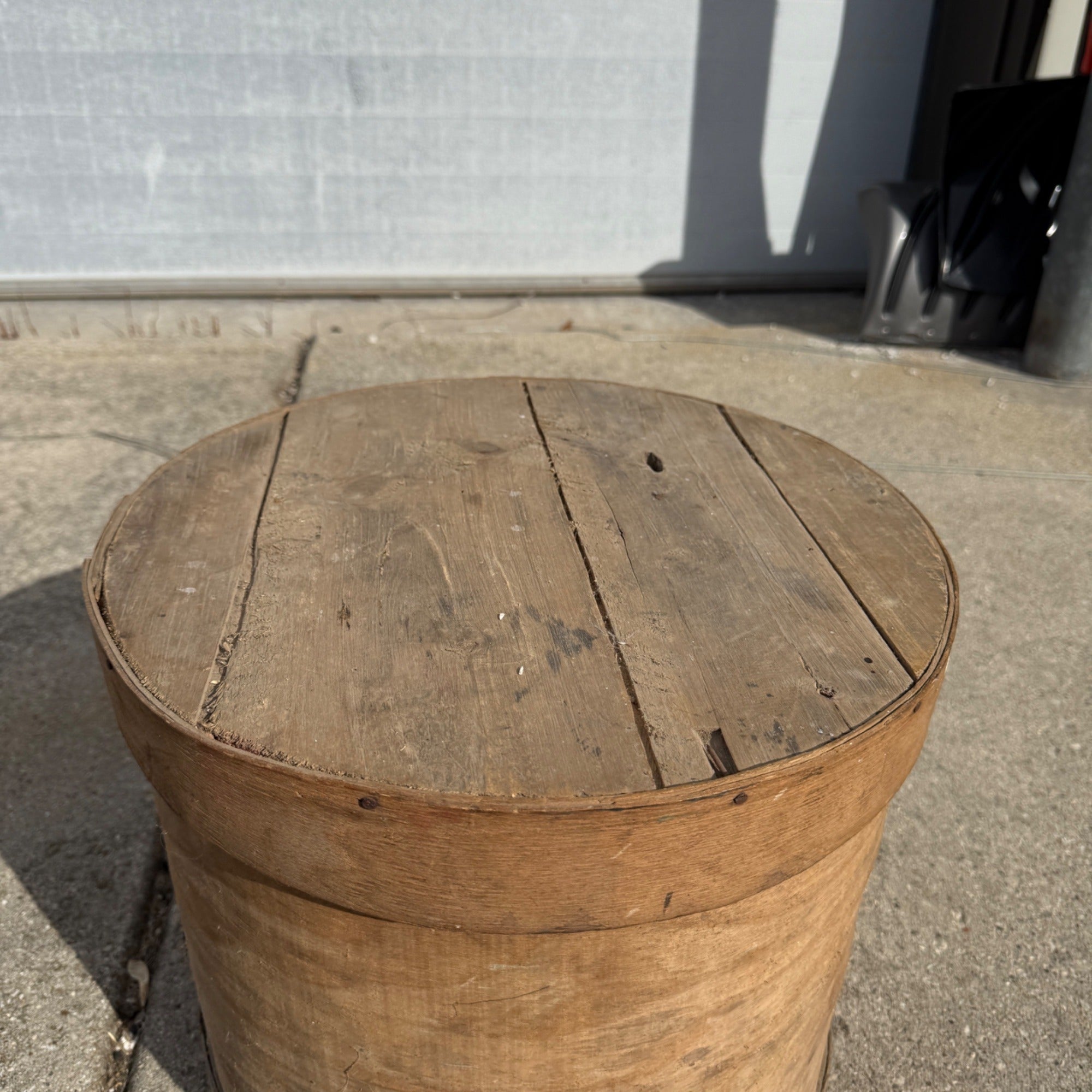 Vintage Wooden Cheese Box Pantry Rustic Farmhouse Decor